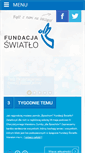 Mobile Screenshot of fundacja.swiatlo.org